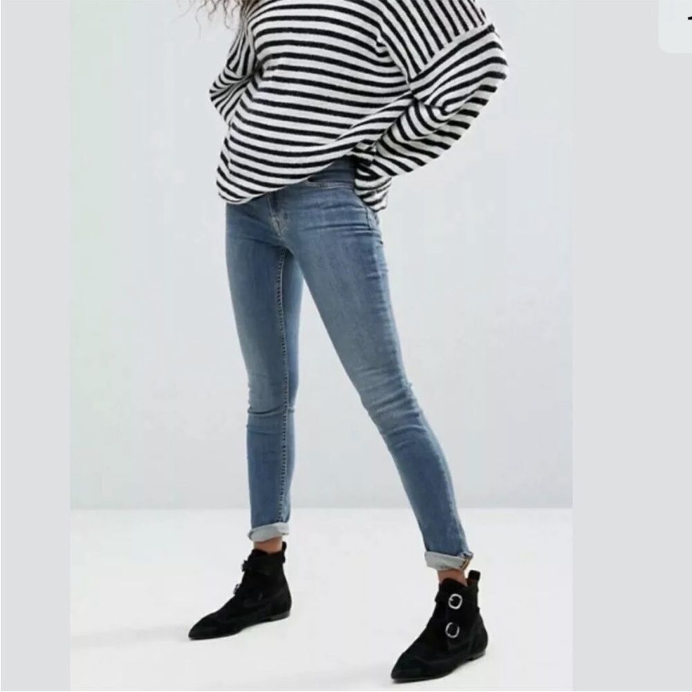 ALLSAINTS Mast Jean in Washed Indigo Denim